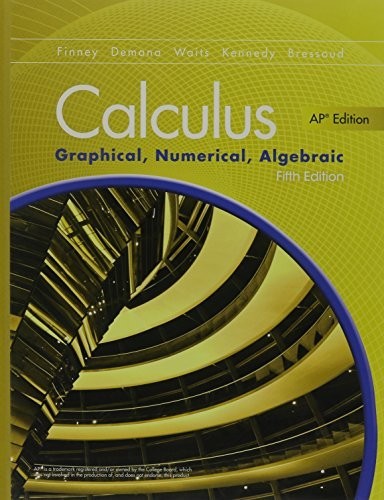 Advanced Placement Calculus 2016 Gra…, Finney, Ross L