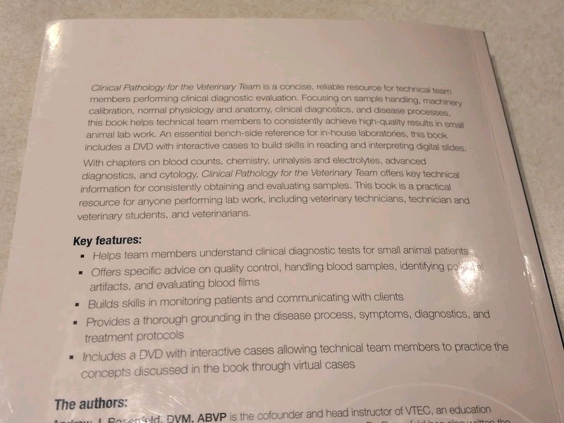 Clinical Pathology for the Veterinary Team - Rosenfeld, Andrew J. | Paperback gallery
