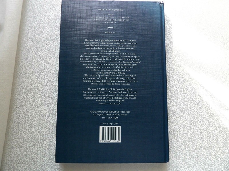 Mnemosyne, Supplements Ser.: Reading the Ovidian Heroine : Metamorphoses... gallery