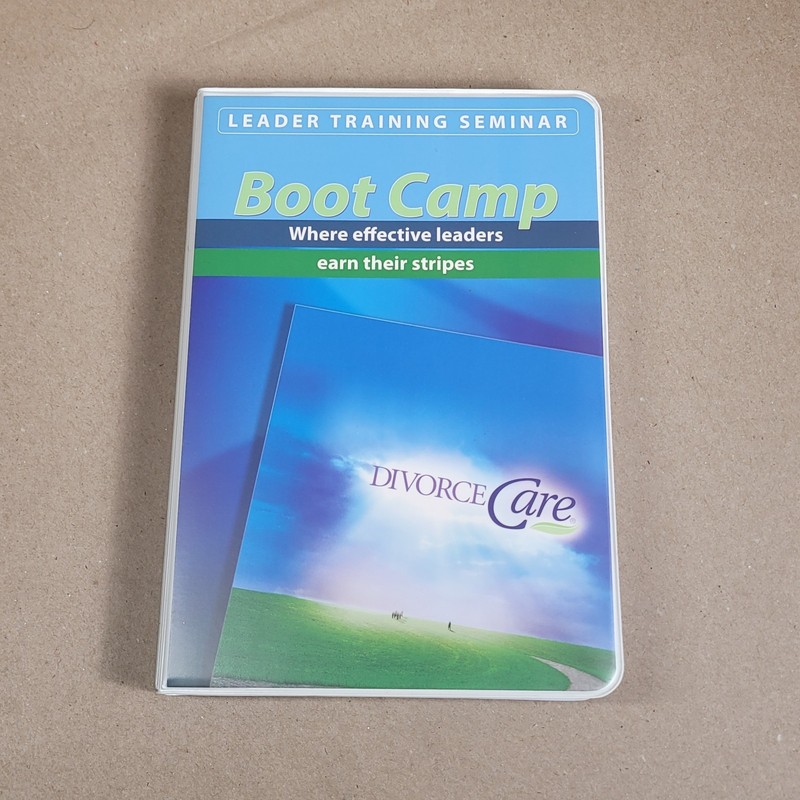 Divorce Care Boot Camp Leader Training DVD And Guide