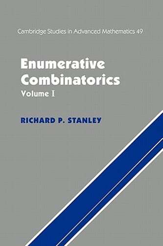Enumerative Combinatorics: Volume 1 by Richard P. Stanley: Used