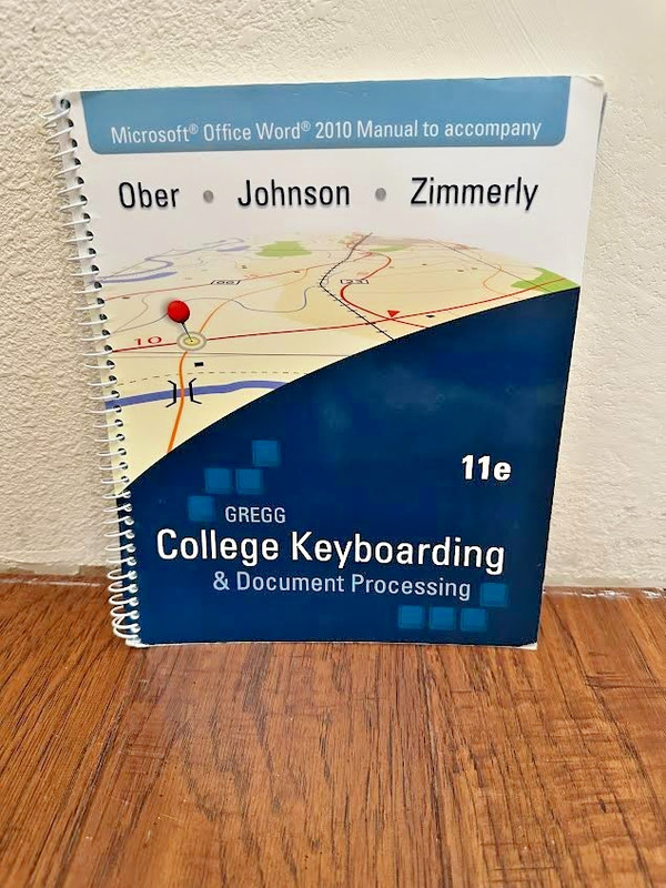 INSTRUCTORS College Keyboarding Document Processing Jack E. Johnson, Scot Ober gallery