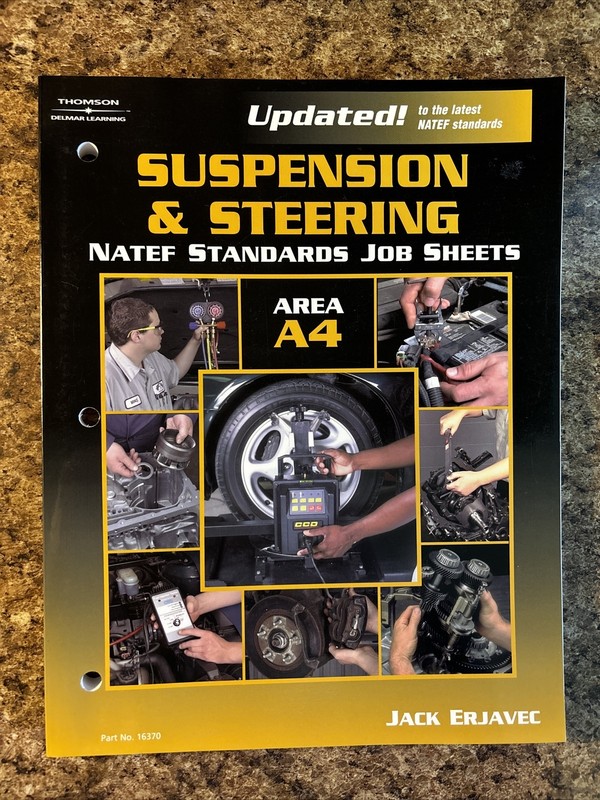 Delmar Learning Standards Job Sheet AREA’S A1 A3 A4 A6 A7 Repair Natef gallery