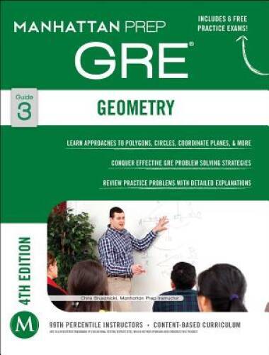 GRE Geometry (Manhattan Prep GRE Strategy Guides) – Paperback – GOOD