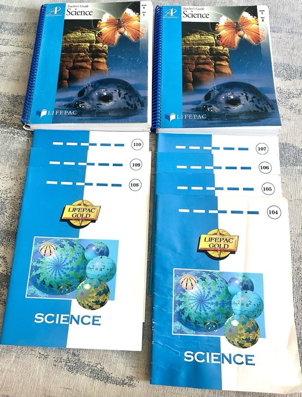 Lifepac/Alpha Omega SCIENCE Grade 1 & 2 Teacher’s Ed Key & Units 4 5 6 7 8 9 10