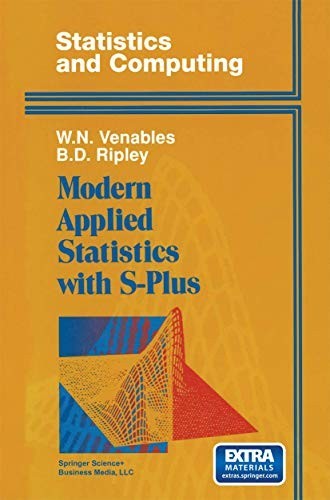 Modern Applied Statistics with S-Plus …, Ripley, B.D.