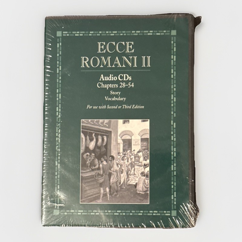 Ecce Romani II Audio CD Set Sealed Level 2 Ch 28-54 Latin 4th Ed 2009