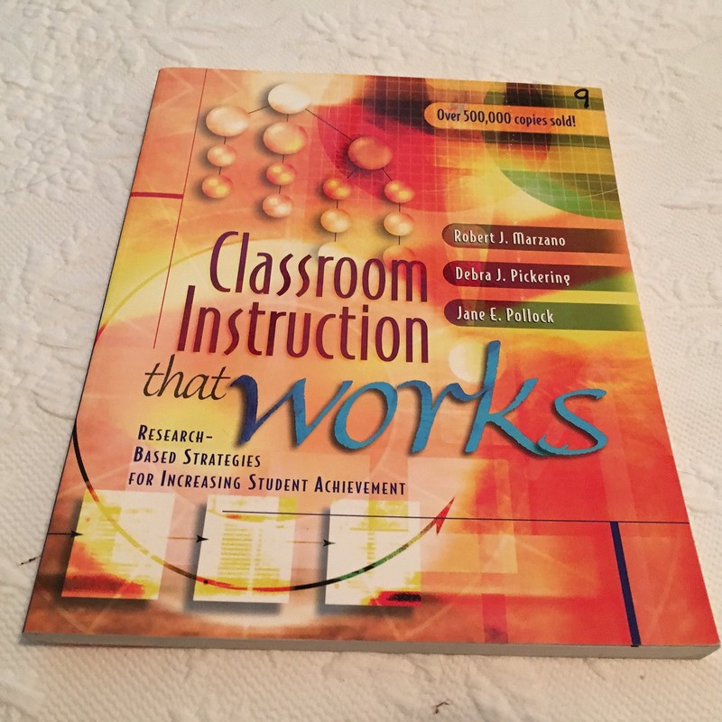 Classroom Instruction That Works: Research-Based Strategies for Increasing S…