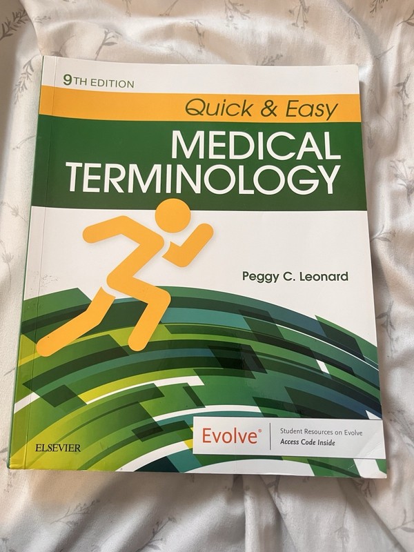 Elsevier Quick & Easy Medical Terminology 9th Ed Peggy C. Leonard Access Code