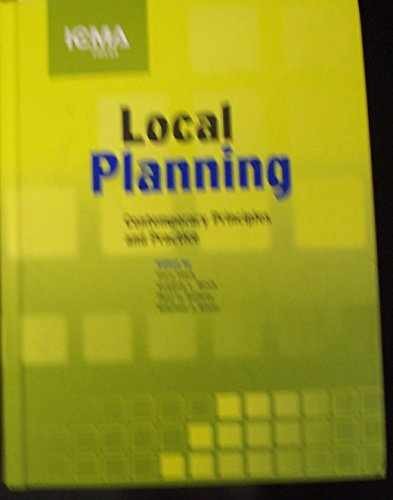 Local Planning: Contemporary – Hardcover, by Hack Gary; Birch – Very Good