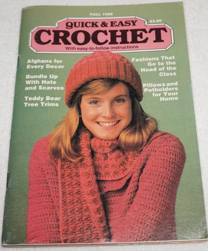 6, Quick & Easy Crochet Magazines: Spring 1986 - March/April 1987 gallery