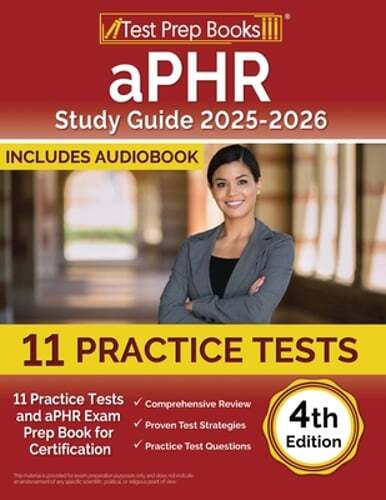 aPHR Study Guide 2025-2026: 11 Practice Tests and aPHR Exam Prep Book for: Used