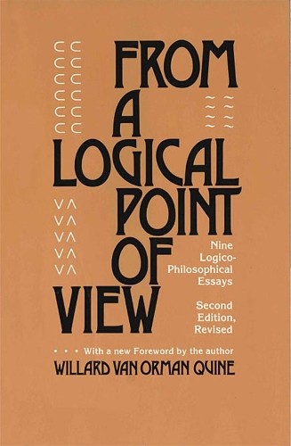 From a Logical Point of View by Willard Van Orman Quine - 9780674323513