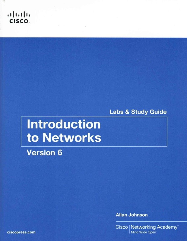Introduction to Networks V6 Labs & Study Guide by Allan Johnson (English) Book &