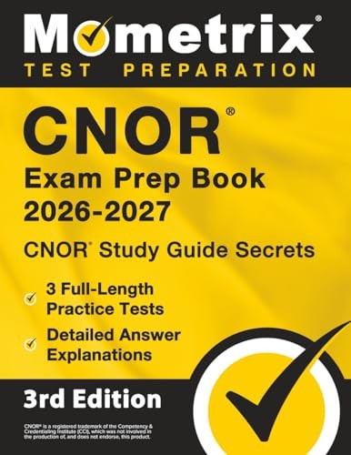 CNOR EXAM PREP BOOK: CNOR STUDY GUIDE SECRETS, FULL-LENGTH PRACTICE TES... Momet