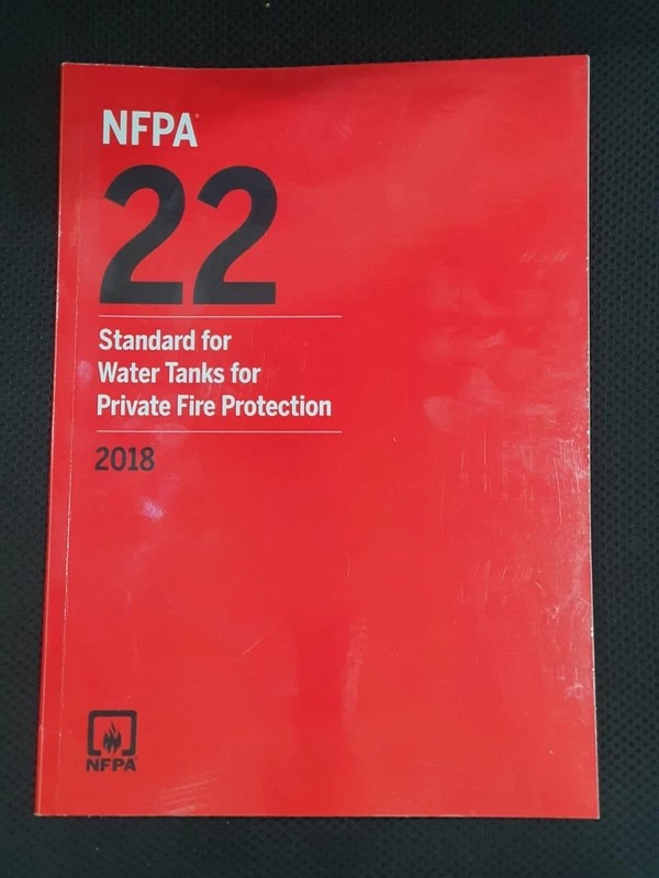 NFPA 22 Standard for Water Tanks for Private Fire Protection 2018 USA STOCK USPS gallery