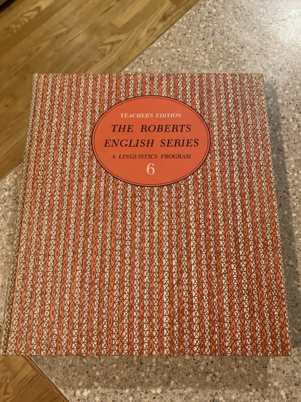 Vintage Teacher’s Edition 1966 – Roberts English Series Grade 6 Harcourt World