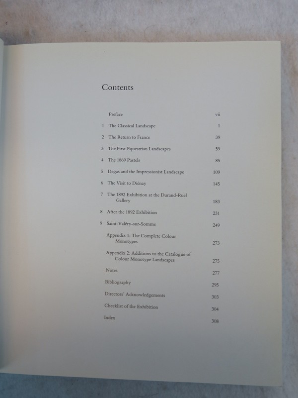 Richard Kendall DEGAS LANDSCAPES Yale University Press c.1993, HC/DJ gallery