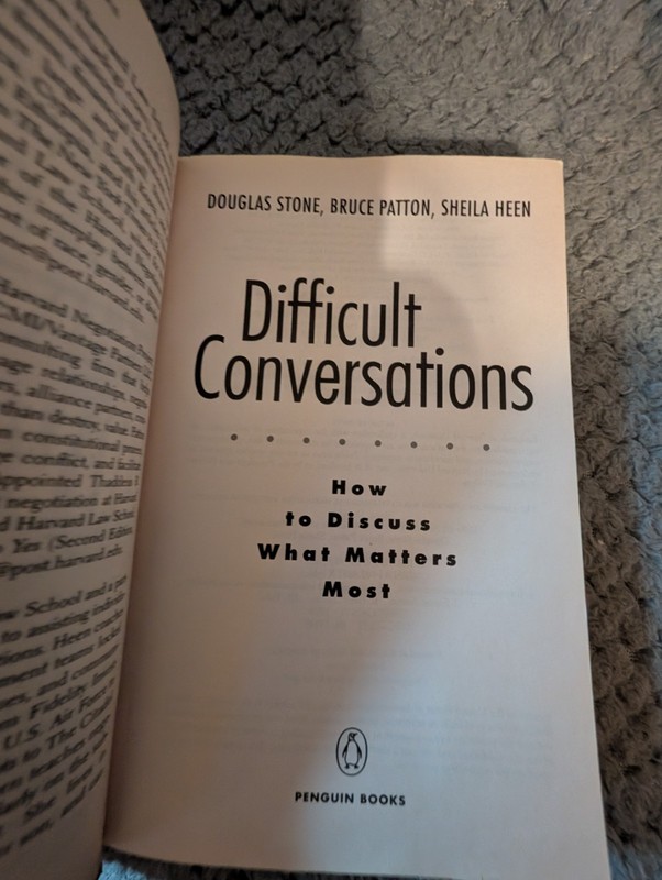 Difficult Conversations : How to Discuss What Matters Most by Douglas Stone PB gallery