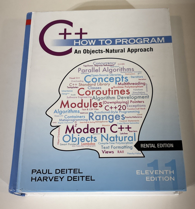 C++ How to Program : An Objects-Natural Approach 11th Rental Edition Paul Deitel