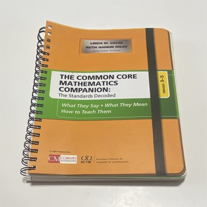 Corwin The Common Core Mathematics Companion Standards Decoded Gr 3-5 Spiral