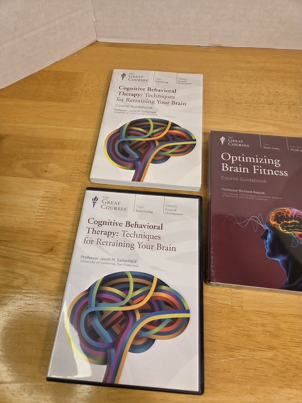 Lot Of 3 The Great Courses Health & Wellness And Personal Development gallery