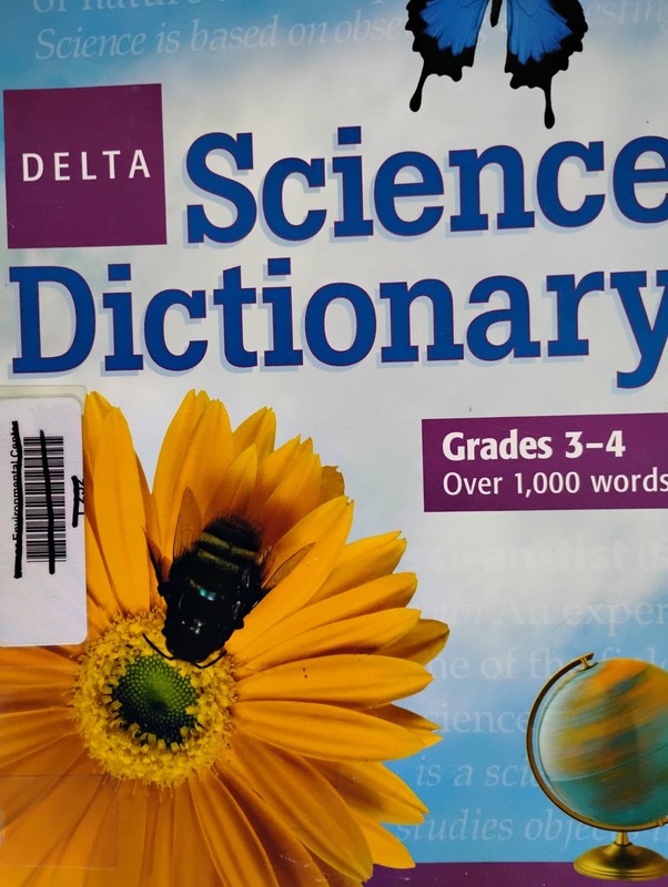 Science Dictionary Grades 3-5 Over 1000 Words Homeschoolers Pre-owned