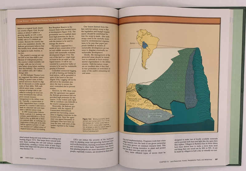 Environmental Science, Sustaining the Earth by G. Tyler Miller, HB Book, B167 gallery
