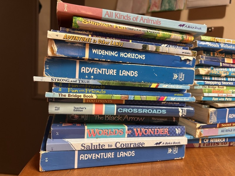 Assorted A Beka Books Readers 1-3