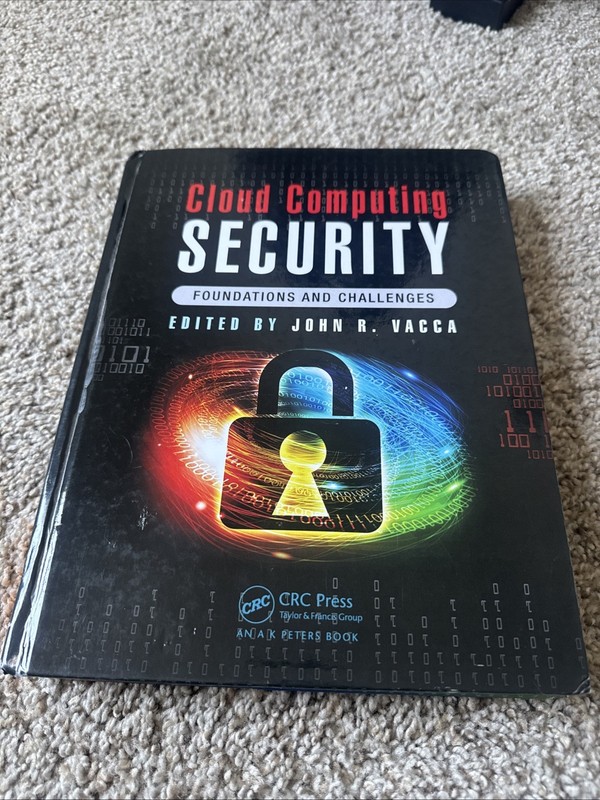 Cloud Computing Security Foundations and Challenges HARDCOVER Great Shape!
