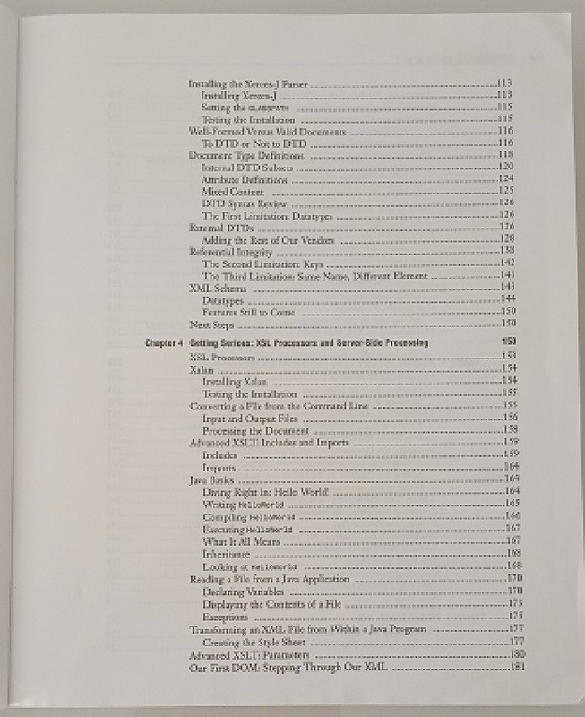 Pre-Owned: XML and Java from Scratch Programming Series - Nicholas Chase gallery