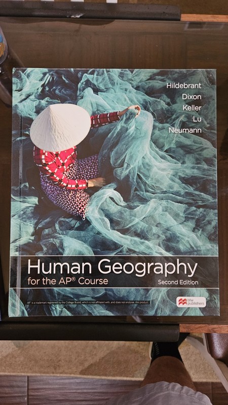 Human Geography for the AP Course Second Edition 2025 Hardcover