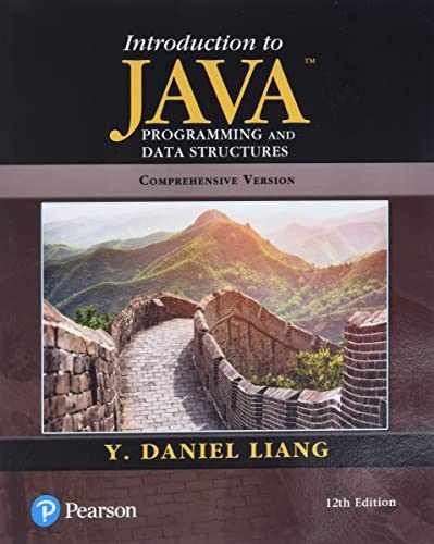 Introduction to Java Programming and Data – Paperback, by Liang Y. – Very Good z