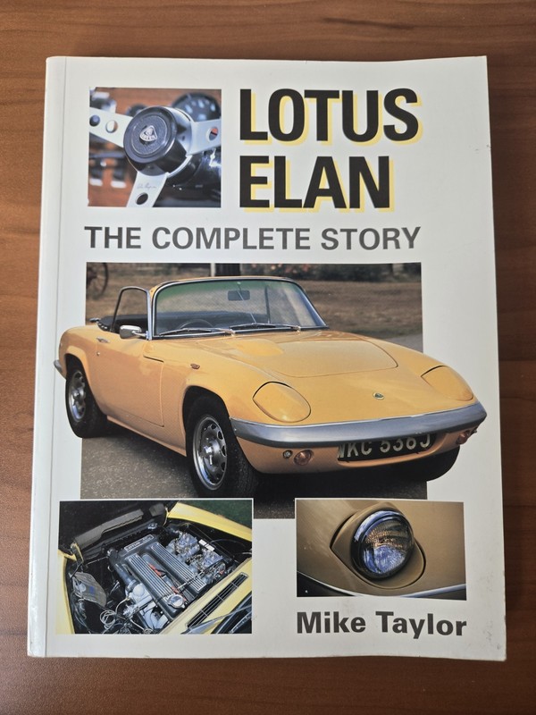 Lotus Elan: The Complete Story by Taylor, Mike Paperback / softback Book The J63