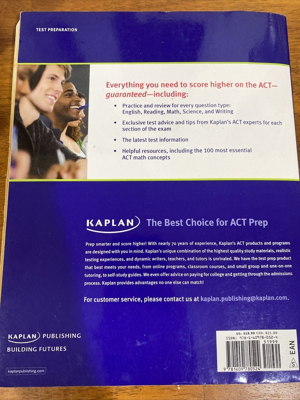 KAPLAN ACT 2012: STRATEGIES, PRACTICE, AND REVIEW. A36 gallery