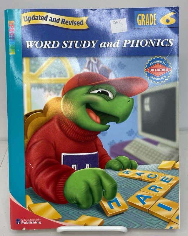 Spectrum Word Study and Phonics Grade 6 Workbook School Specialty Publishing