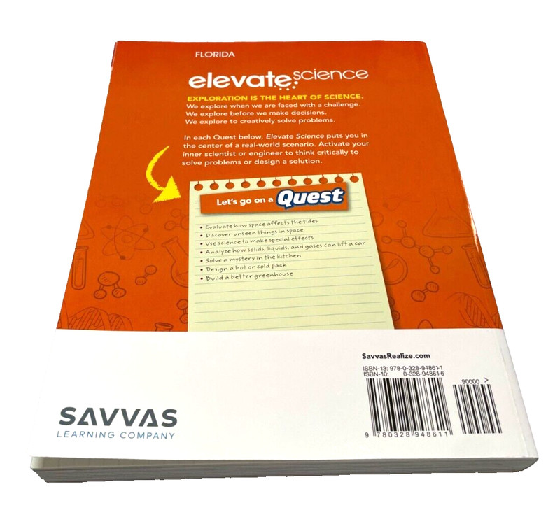 Elevate SCIENCE Florida Course 3 Savvas Learning Homeschool Textbook gallery
