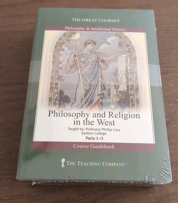 The Great Courses Philosophy and Religion In The West DVD Parts 1-3 & Book NEW