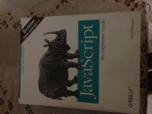 Javascript – The Definitive Guide 3e, Flanagan, David