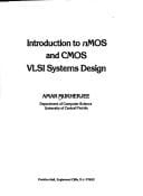 Introduction to NMOS and CMOS VLSI Systems Design Hardcover Amar