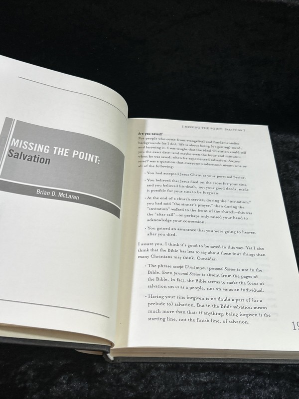 Adventures in Missing the Point - Brian D McLaren/Tony Campolo - h/c d/j 2003 gallery