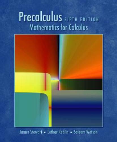 Precalculus: Mathematics for Calculus, Fifth Edition – Hardcover – ACCEPTABLE