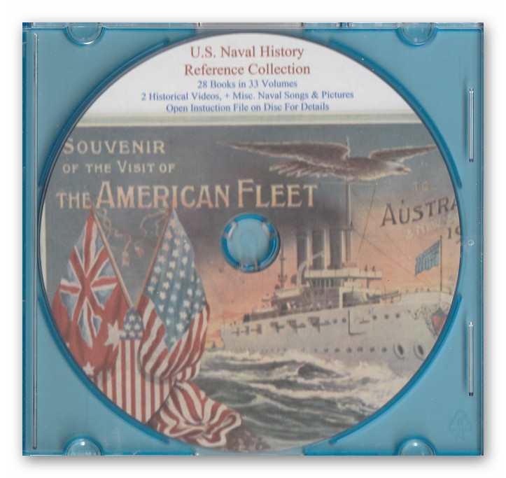US Navy History Reference Collection – 28 Books + 2 Videos+2 songs+Photos