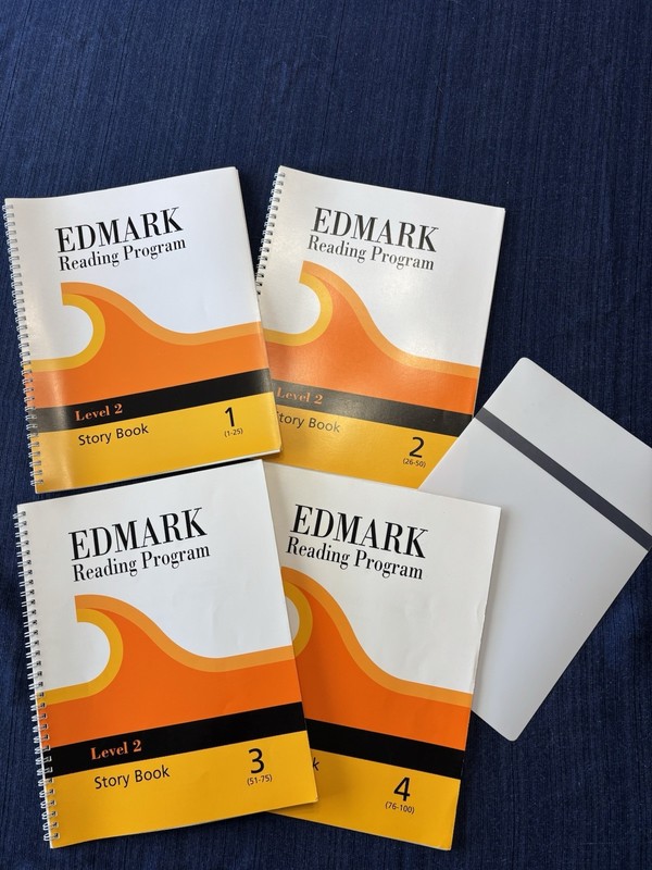 Edmark Reading Program Level 2 1st Edition Story Books #1 – #4