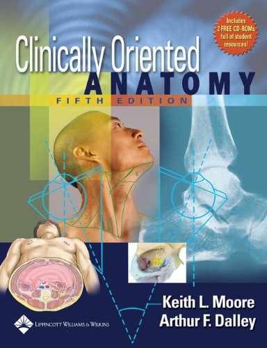 Clinically Oriented Anatomy, Fifth – Paperback, by Keith L. Moore; – Acceptable