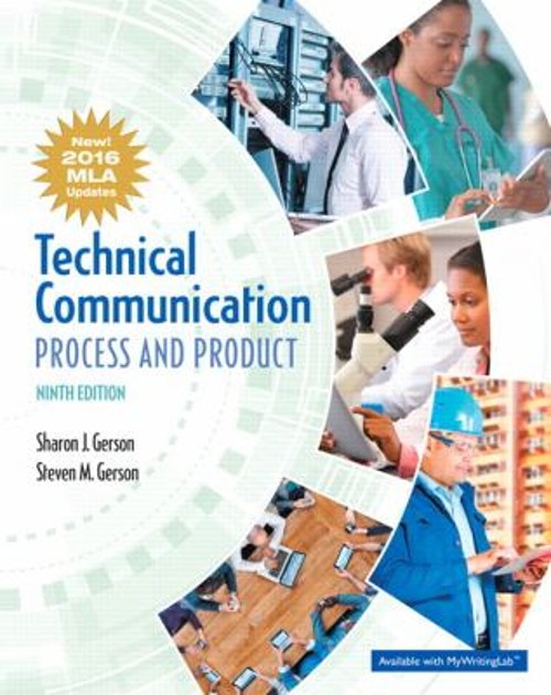 Technical Communication : Process and Product, MLA Update Edition