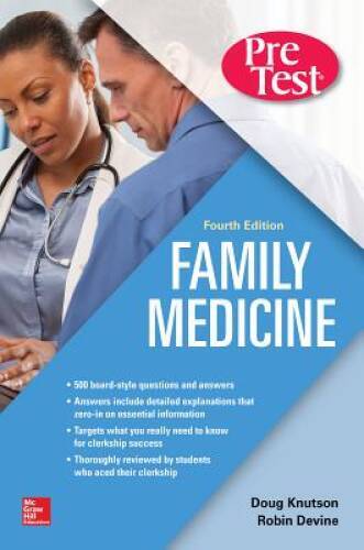 Family Medicine PreTest Self-Assessment And Review, Fourth Edition - GOOD