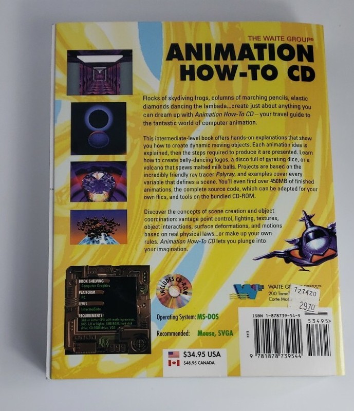 Animation How-To CD by Jeff Bowermaster (1995, CD-ROM / Trade Paperback) gallery