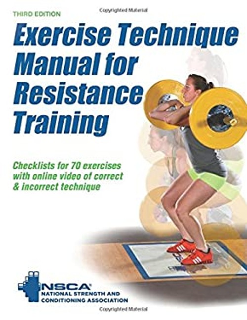 Exercise Technique Manual for Resistance Training Paperback