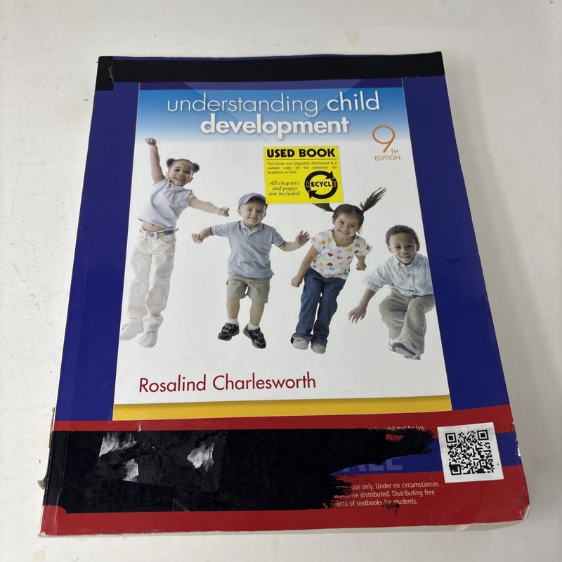 Understanding Child Development Rosalind Charlesworth 9th Edition Textbook